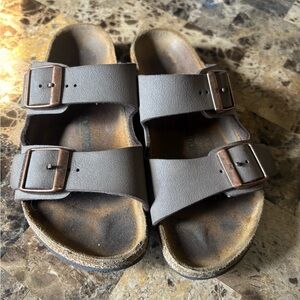 Kids Birkenstock Brown Sandals